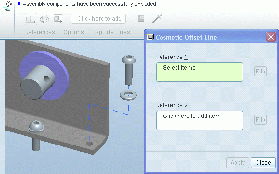 cad offset lines