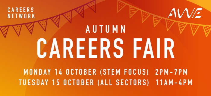 Autumn Careers Fair poster